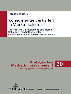 cover image of Konsumentenverhalten in Marktnischen